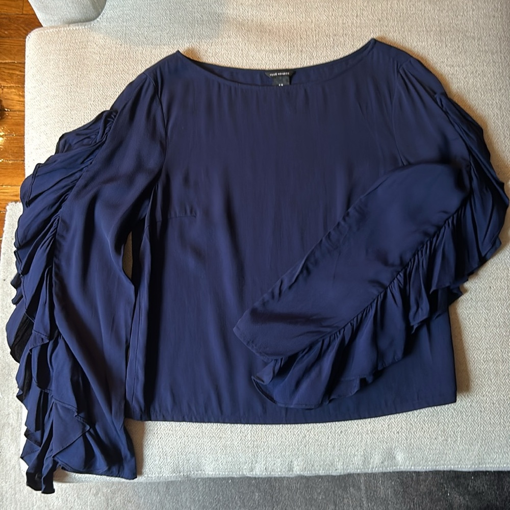 Club Monaco Flutter Top